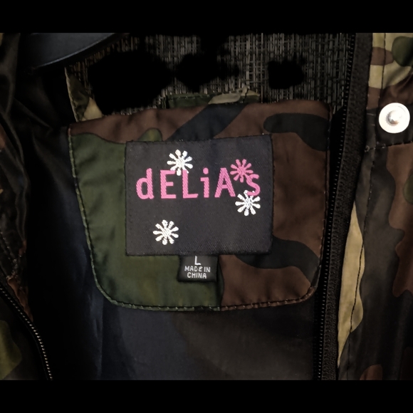 Camouflage Hooded Jacket Monogramed ERC For Example 'Emily Robinson Cathy' - Picture 6 of 9